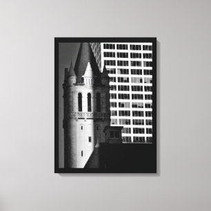 Traditionell und modern leinwanddruck