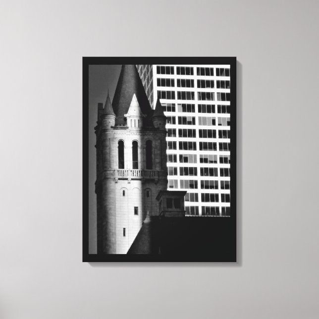 Traditionell und modern leinwanddruck (Vorderseite)