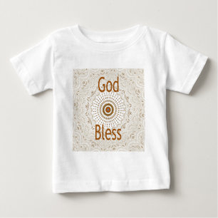 Traditionelle afrikanische Motif Design Art Print Baby T-shirt