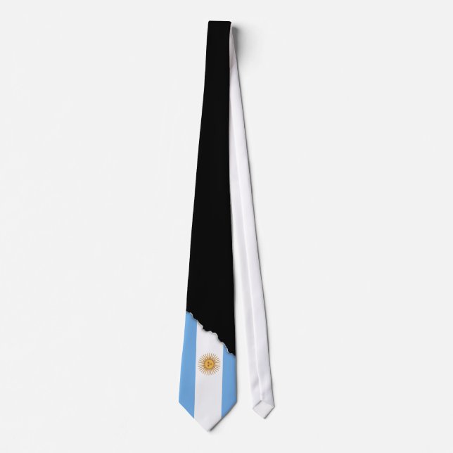 Traditionelle Argentinien-Flagge Krawatte (Vorderseite)
