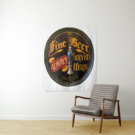 Traditionelle Bar für Real Ale oder Bier Pub Wandteppich