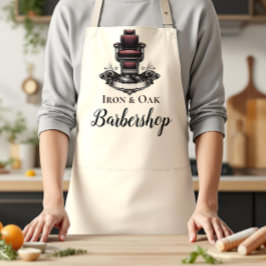 Traditionelle Barbierwerkzeuge Klassische Körperpf Schürze