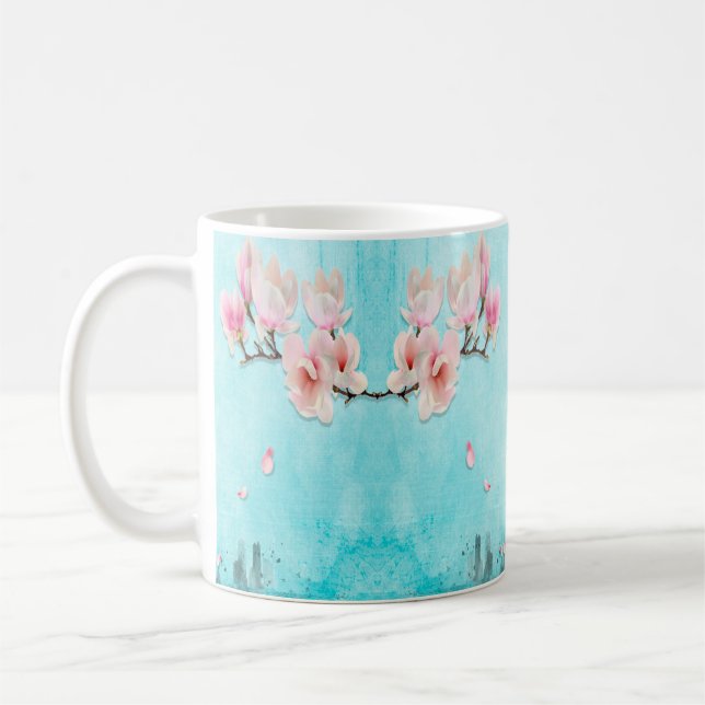 Traditionelle Blume Design - Persische Blumen Kaffeetasse (Links)