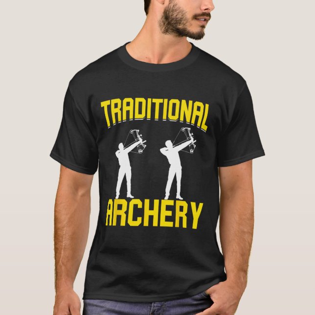 Traditionelle Bogenschießen T-Shirt (Vorderseite)