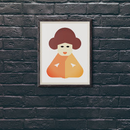 Traditionelle chinesische Frauen Leinwanddruck