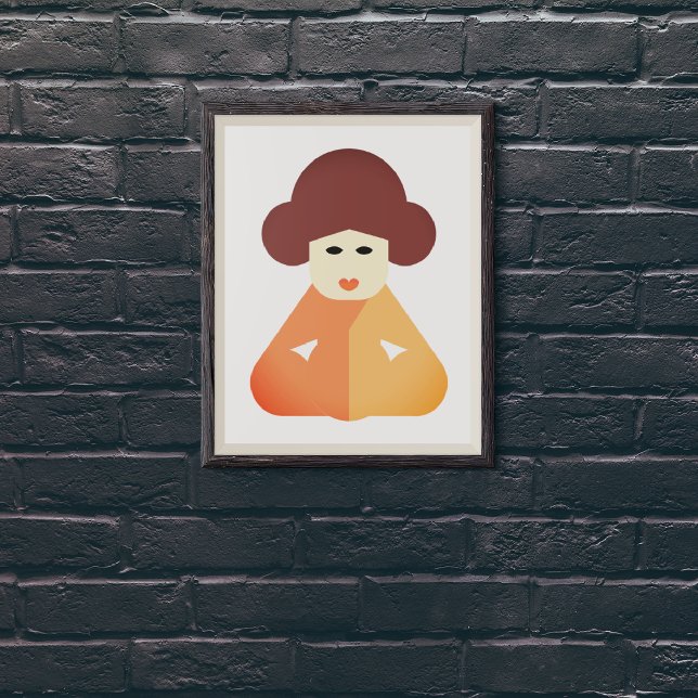 Traditionelle chinesische Frauen Leinwanddruck (Von Creator hochgeladen)