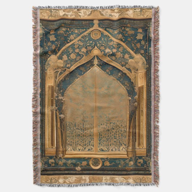 Traditionelle Decke für Moslemgebet (Vorderseite Vertikal)