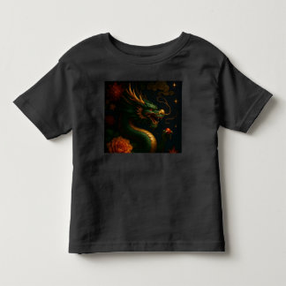 Traditionelle Drachenkunst in China Kleinkind T-shirt