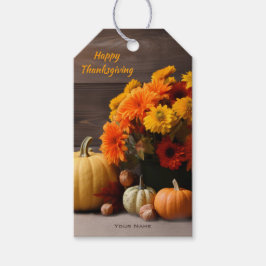 Traditionelle Erntedank-Geschenkmarke Geschenkanhänger