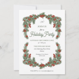 Traditionelle Feier Einladung