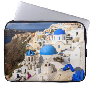 Traditionelle griechische Häuser Laptopschutzhülle