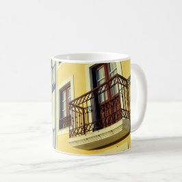 Traditionelle Häuser: Angra do Heroismo, Azoren Kaffeetasse