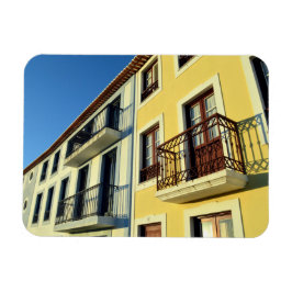 Traditionelle Häuser: Angra do Heroismo, Azoren Magnet