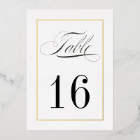 Traditionelle Hochzeitsszenarien mit Gold Foil Bor