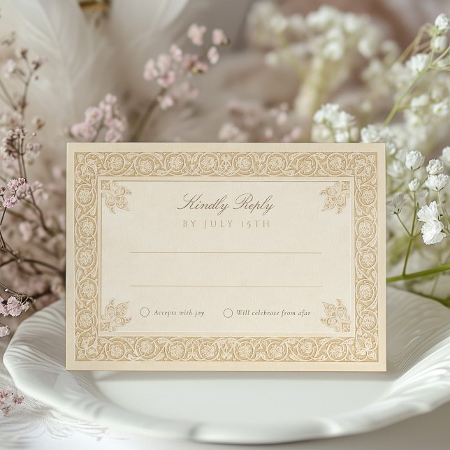 Traditionelle islamische Kalligrafie-Hochzeitkarte Einladung (Von Creator hochgeladen)