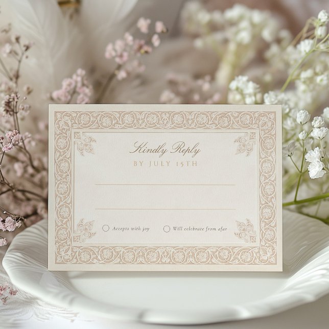 Traditionelle islamische Kalligrafie-Hochzeitkarte Einladung (Von Creator hochgeladen)