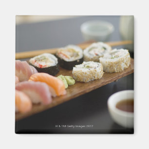 Traditionelle japanische Sushi Magnet