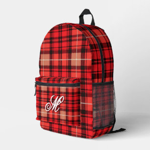 Traditionelle Karierte Tartan Trendy Collection Bedruckter Rucksack