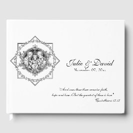 Traditionelle katholische Hochzeit Heilige Familie Gästebuch
