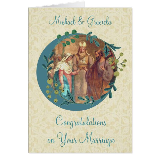 Traditionelle katholische Jungfrau Mary Joseph (Vorne)