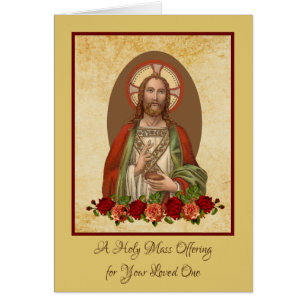 Traditionelle katholische Messstipendie für Jesus 