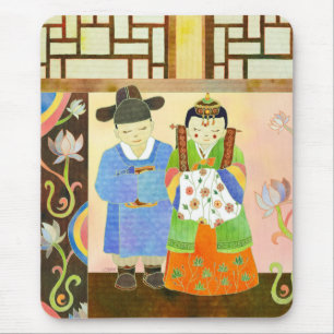 Traditionelle koreanische Hochzeit (#1) Mousepad