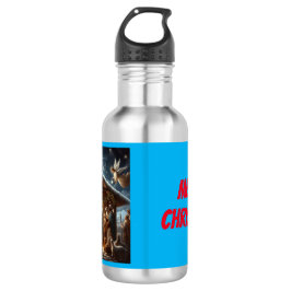 Traditionelle Krippe Edelstahlflasche