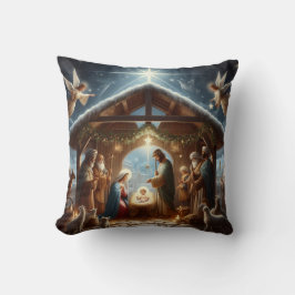 Traditionelle Krippe Kissen