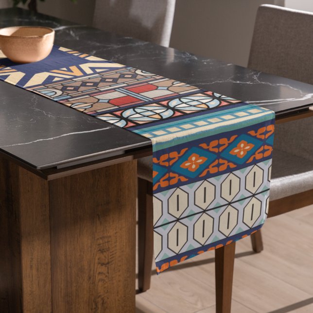 Traditionelle Kunst Großer Tischläufer (Table runner)