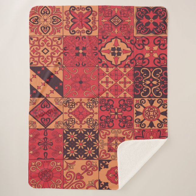 Traditionelle Kunst Sherpadecke (Vorderseite)