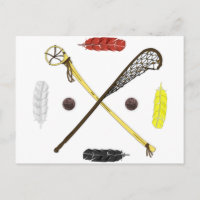Traditionelle Lacrosse Sticks