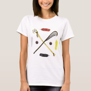 Traditionelle Lacrosse Sticks T-Shirt
