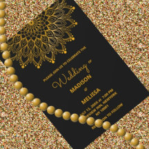 Traditionelle mandala klassische elegante Einladun