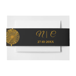 Traditionelle mandala klassische elegante Luxushoc Einladungsbanderole