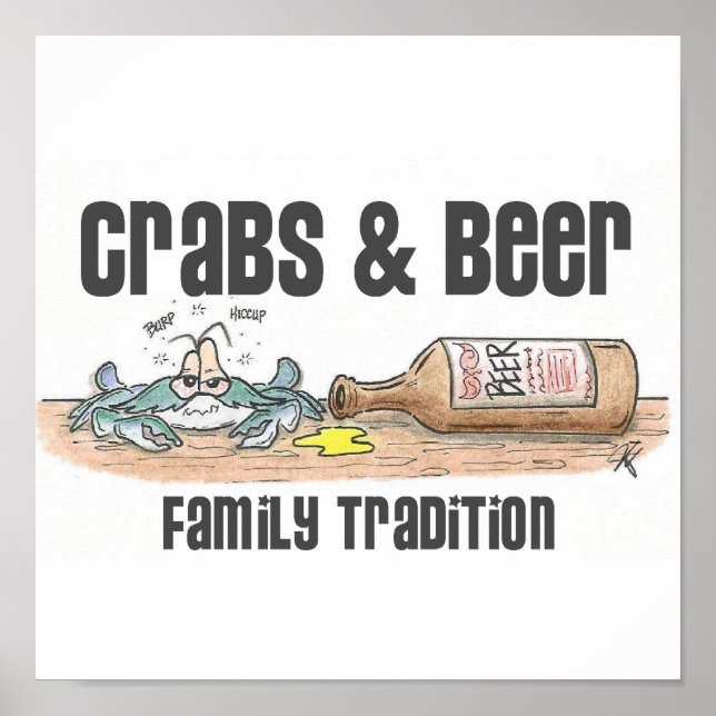 Traditionelle Markenbezeichnungen Poster (Vorne)