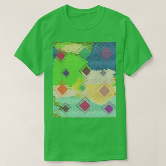 Traditionelle marokkanische Malerei T-Shirt (Design vorne)