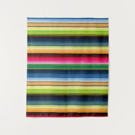 Traditionelle mexikanische Blanketserape Wandteppich