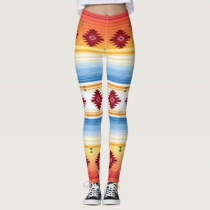 Traditionelle mexikanische umfassende leggings