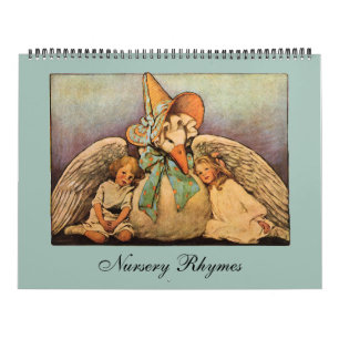 Traditionelle Mother Goose Kinderreime Kalender