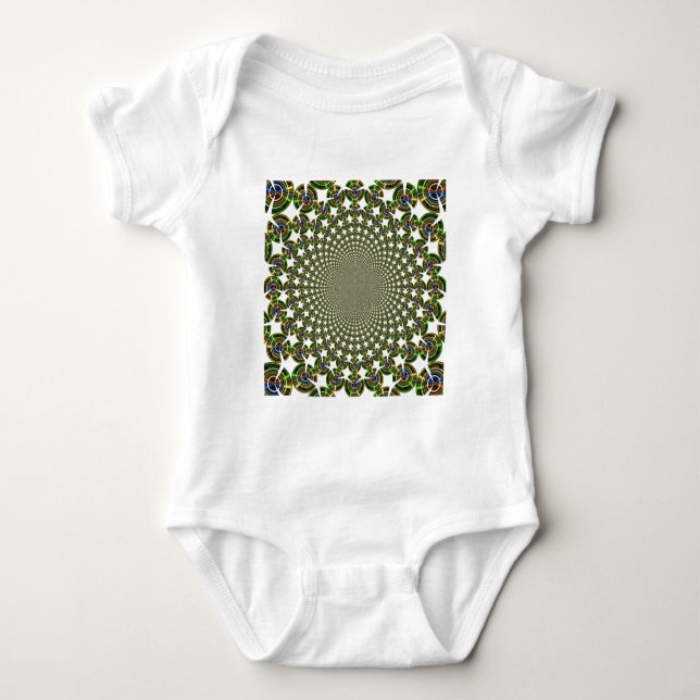 Traditionelle Nahtlose Haie Baby Strampler (Vorderseite)