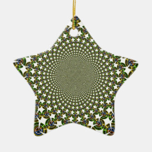 Traditionelle Nahtlose Haie Keramikornament