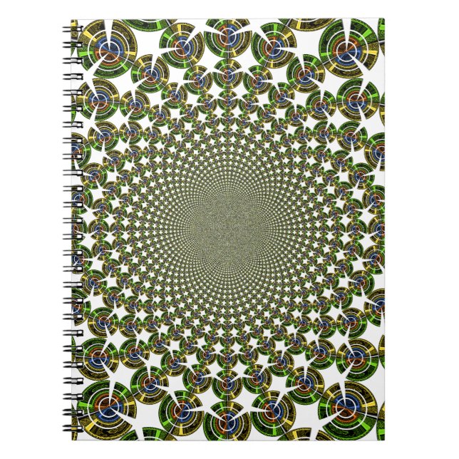 Traditionelle Nahtlose Haie Notizblock (Vorderseite)