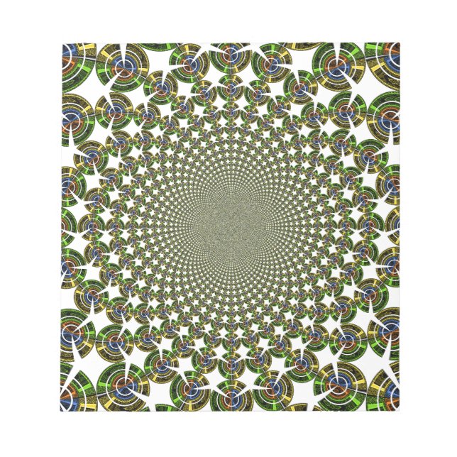 Traditionelle Nahtlose Haie Notizblock (Vorderseite)