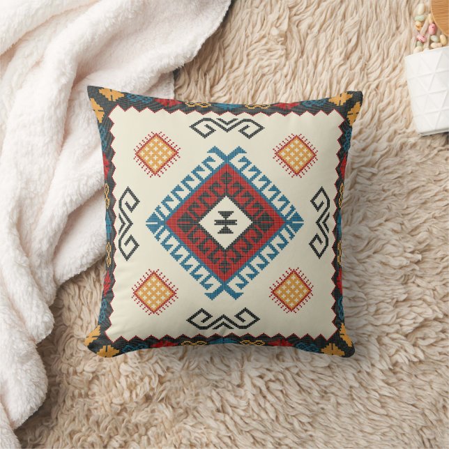 Traditionelle orientalische Kilim-Muster Kissen (Decke)