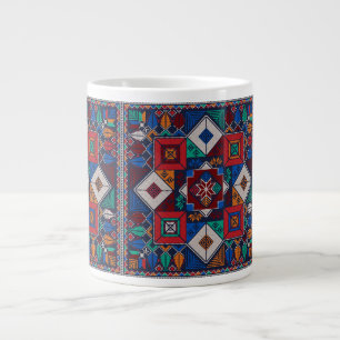 Traditionelle palästinensische Stickerei Tatreez f Jumbo-Tasse