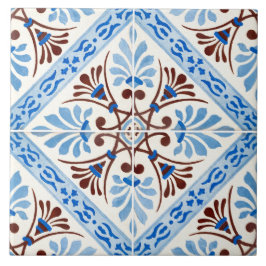 Traditionelle portugiesische glasierte  fliese