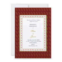 Traditionelle Red & Gold Mehendi Zeremonie Indiens