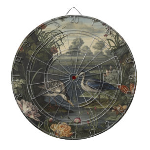 Traditionelle Reiher-Wildtier-Natur-Studie Dartscheibe