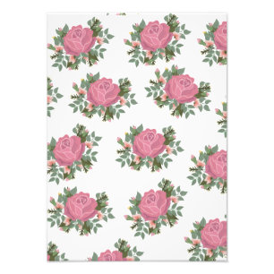 Traditionelle Rose Fotodruck