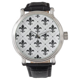 Traditionelle Royal Lily Muster Watch Armbanduhr